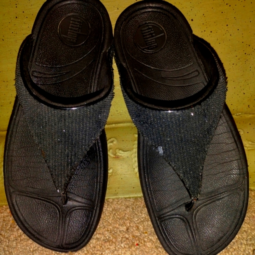 FitFlops Black With Sequins #11